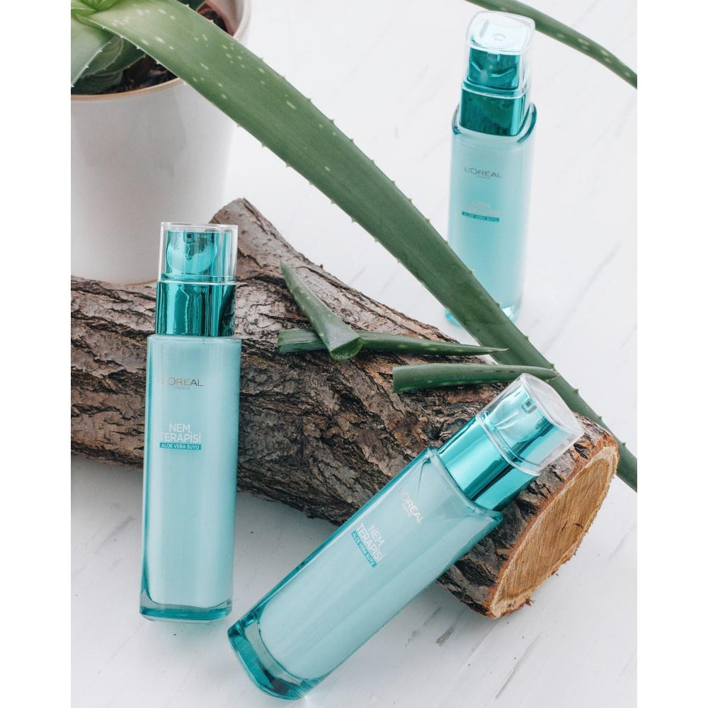 L'Oreal Paris Nem Terapisi Aloe Vera Face Moisturizer for Dry & Sensitive Skin - 2.37 fl oz - Face Cream