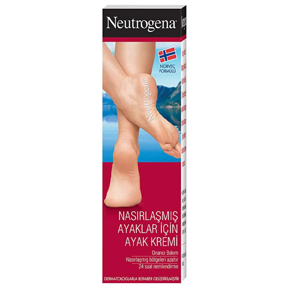 Neutrogena Foot Cream for Calloused Feet - Urea-Based Moisturizing Cream for Dry Skin Relief - 1.69 fl oz - Face Cream