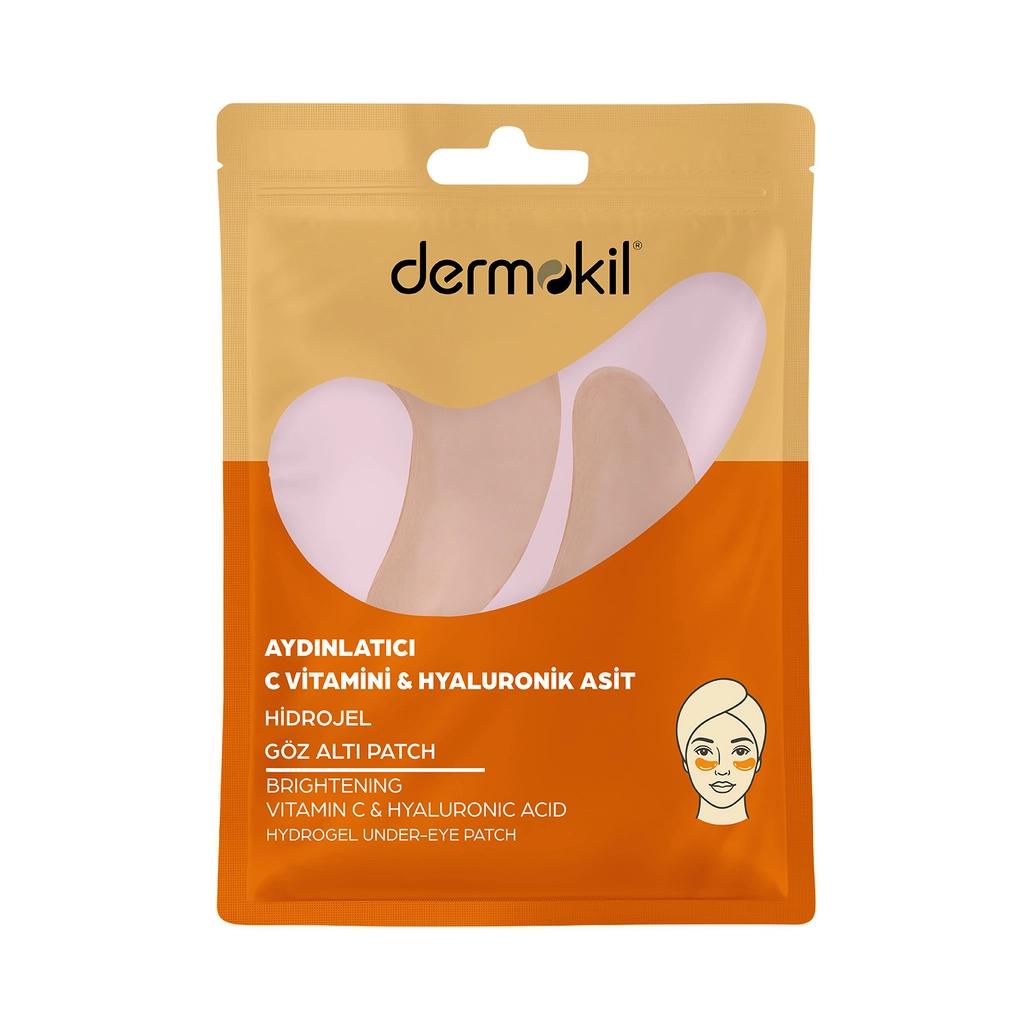 Dermokil Vitamin C &amp; Hyaluronic Acid Brightening Eye Mask 7g
