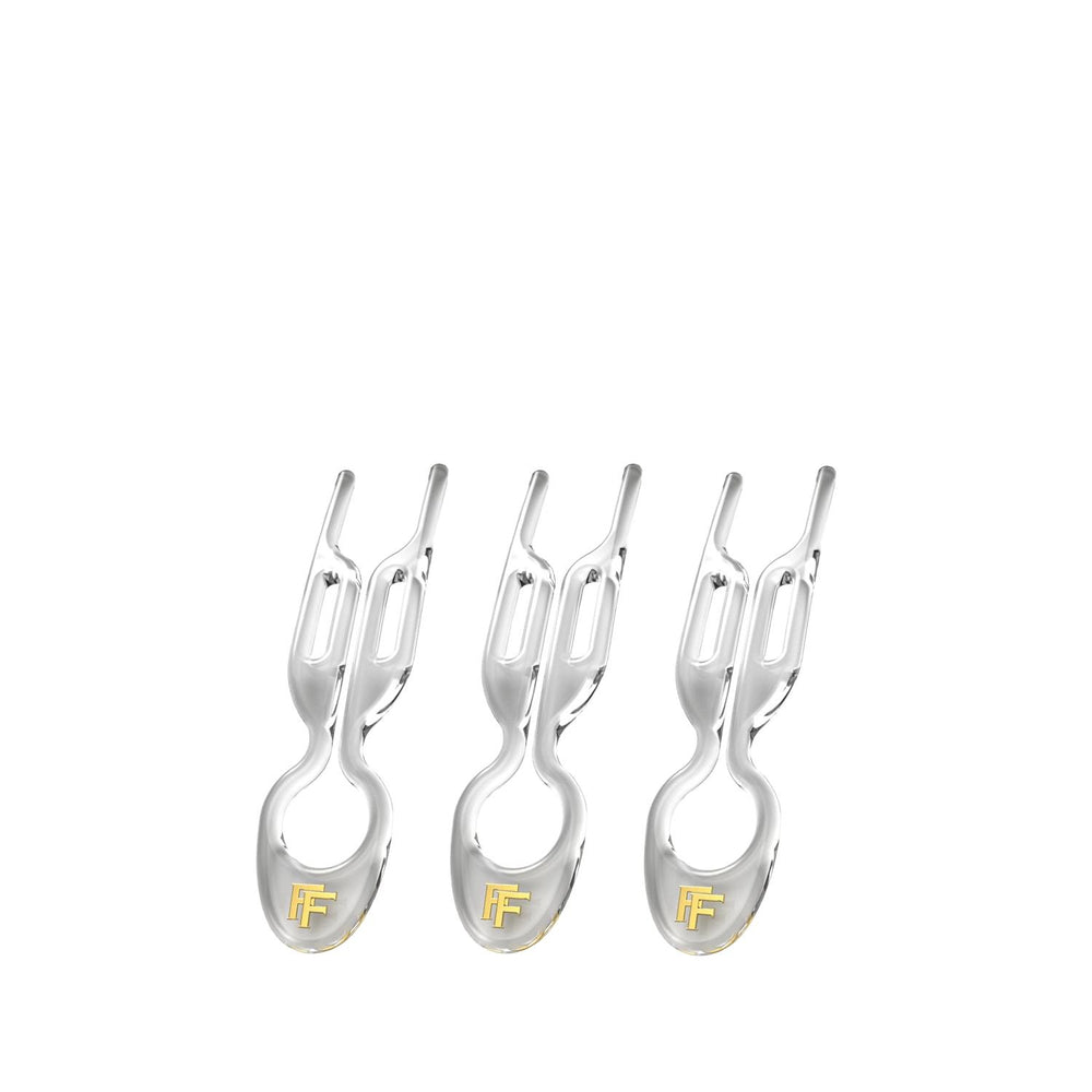 Fiona Franchimon No 1 Hairpin Transparent 3 Pieces