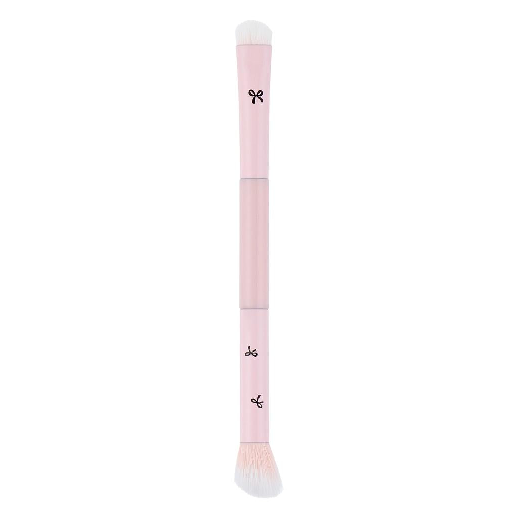Eklips Mirror Makeup Brush Set with Travel Case 5-Piece