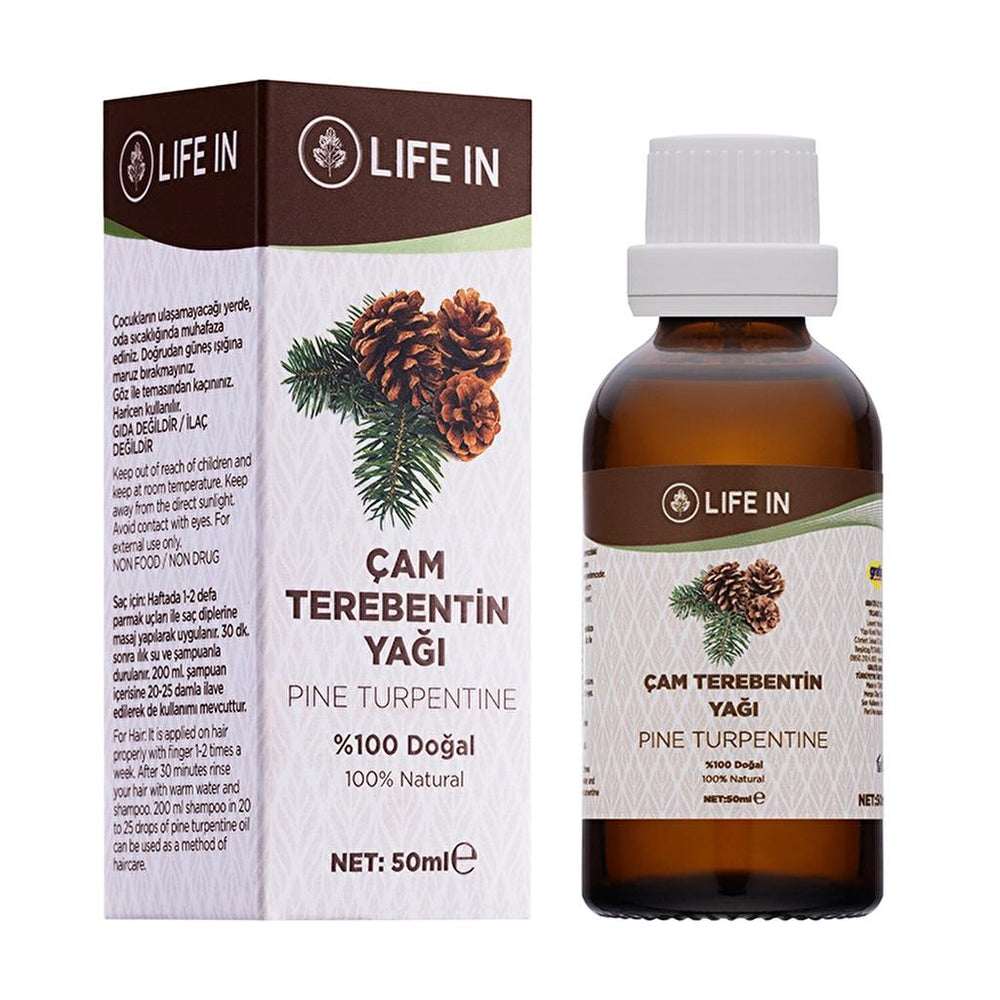 Life In Pine Turpentine Oil for Hair Vitality 50 ml