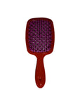 Janeke Superbrush Detangling Hairbrush in Orange & Purple