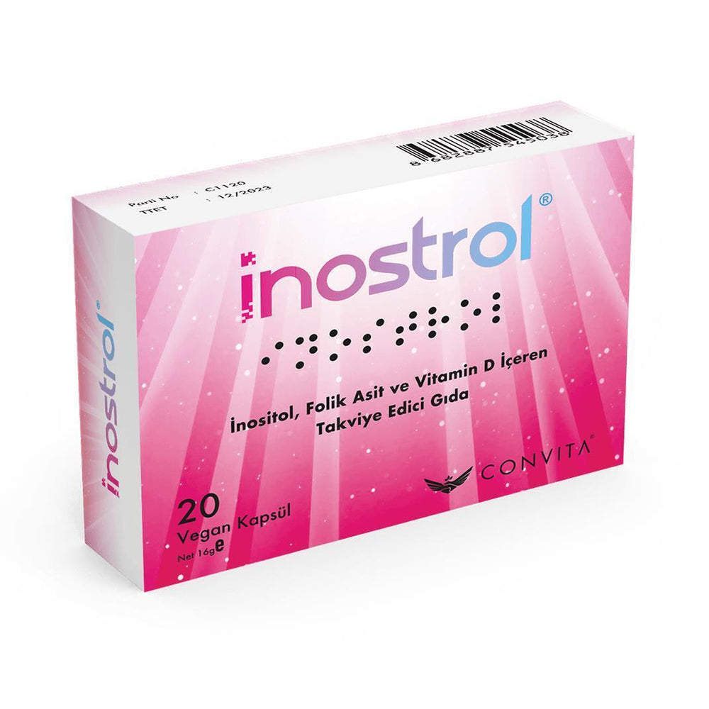 İnostrol Dietary Supplement Capsules - 20 Count for Nutritional Support and Wellness - Vitamin & Supplement