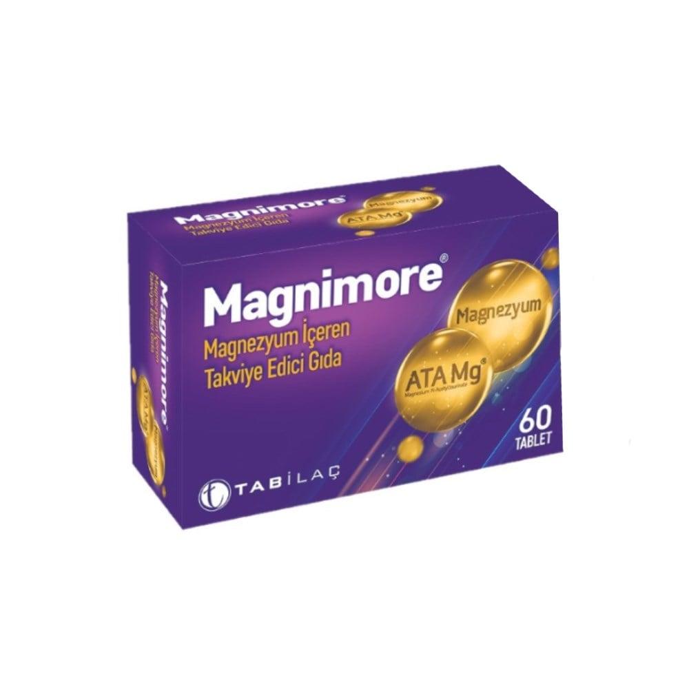 Magnimore Magnesium Supplement Tablets - 57mg per Tablet, 60 Count | High-Quality ATA-Mg for Overall Health Magnimore Magnesium Supplement - 57mg, 60 Tablets Magnesium Supplement, Dietary Supplement, Magnesium Tablets, ATA-Mg Magnesium, Health Supplements, Magnesium Deficiency, Health and Wellness, Dietary Support, Supplement Tablets, Nutritional Supplements