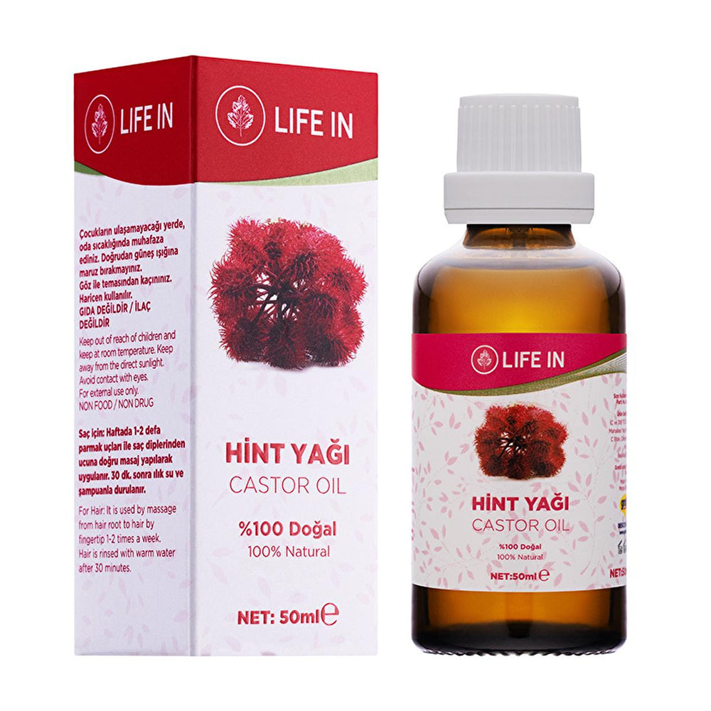 Life In Hint Yağı Hair Care Oil - 50ml Natural Nourishment for Healthier Hair - Hair Care