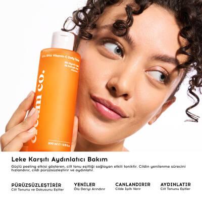 Cream Co. AHA/BHA Vitamin C Daily Toner - 200ml, Vegan, Cruelty-Free, Dermatologically Tested AHA/BHA Vitamin C Toner - Vegan & Cruelty-Free | Cream Co. AHA BHA Vitamin C Toner, Daily Toner for Skin Cleansing, Vegan Skincare Products, Cruelty-Free Toner, Dermatologically Tested Skincare, Skin Illumination Toner, Hydrating Toner for Daily Use, Skincare Routine, Natural Skincare, Sensitive Skin Friendly, Exfoliating Toner, Antioxidant Skincare, Skincare for Women, Skincare for Men, Glow Up Skincare