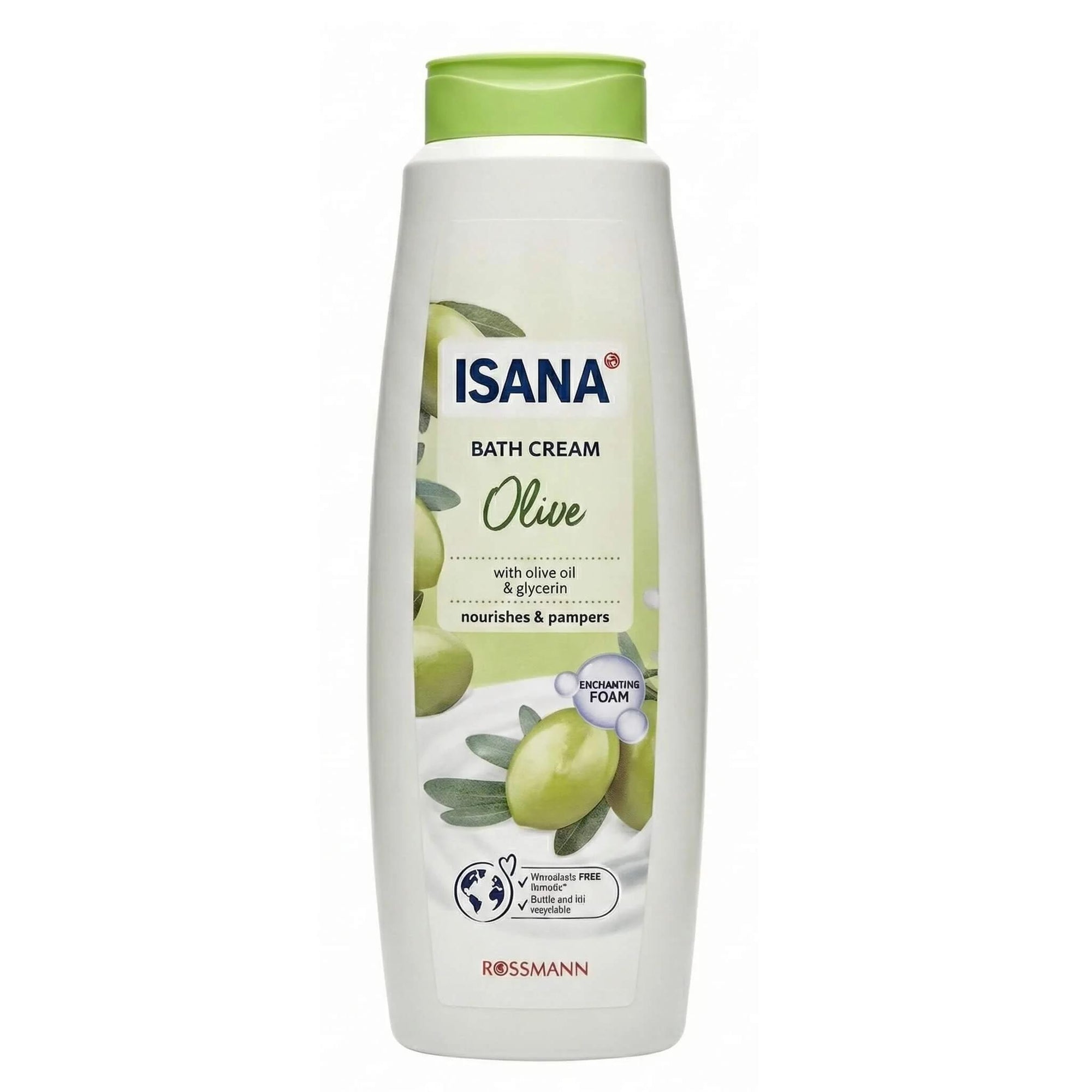 Isana Olive Oil In-Shower Body Lotion for Soft Skin 750ml