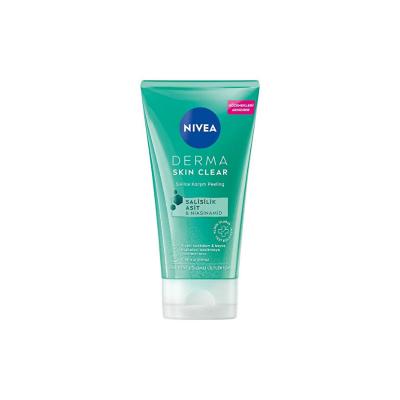 Nivea Derma Skin Clear: Acne & Blackhead Exfoliating Peel with Salicylic Acid & Niacinamide - Gentle Treatment for Clearer Skin Nivea Acne Peel: Salicylic Acid & Niacinamide for Clear Skin acne treatment, exfoliating peel, salicylic acid peel, niacinamide peel, blackhead removal, whitehead treatment, acne prone skin care, Nivea Derma Skin Clear, facial peel, skin care, blemish control, salicylic acid, niacinamide, pore cleansing, skin texture, redness reduction, acne prone skin, oily skin, combination skin,