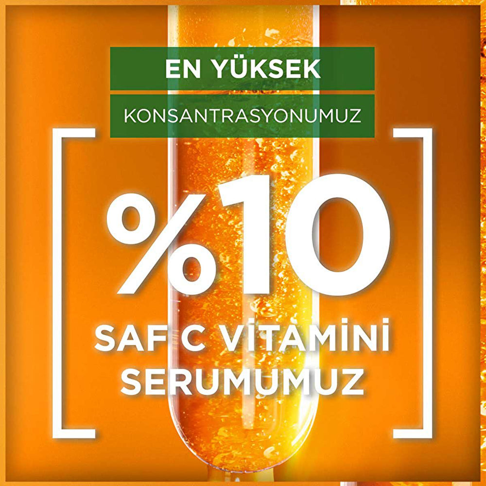 Garnier Vitamin C Face Serum - Brightening & Anti-aging Night Serum with Hyaluronic Acid - view 5
