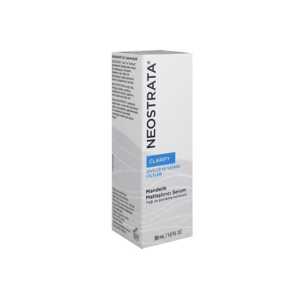 neostrata clarify mandelik mattifying serum 30ml, packaging of neostrata clarify mandelik serum Neostrata Clarify Mandelik Mattifying Serum - Oil Control | 30ml Neostrata Clarify Mandelik Serum - Oil Control | 30ml neostrata, mattifying-serum, oil-control, mandelic-acid, acne-care, skin-purifying, face-serum, glowing-skin, exfoliating, ai-generated