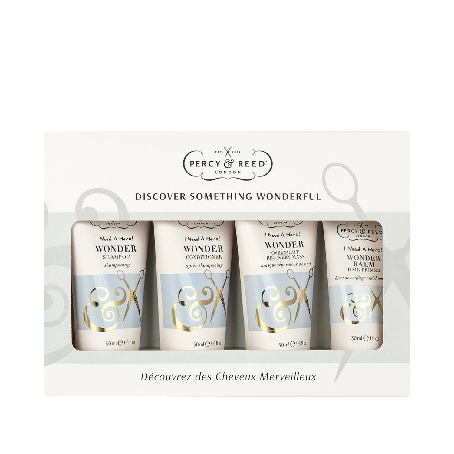 Percy & Reed Discover Something Wonderful Hair Care Set | Complete Routine, Giftable, & Discounted Hair Products Percy & Reed Hair Care Set: Complete Routine for Beautiful Hair Percy & Reed hair care set, hair care gift set, discounted hair products, complete hair care routine, hair treatment set, hair care, gift set, hair products, hair treatment, beauty, personal care, complete routine, giftable, hair health, premium hair care, hair set, percy and reed, hair care routine, discounted, hair gift, gifts for 