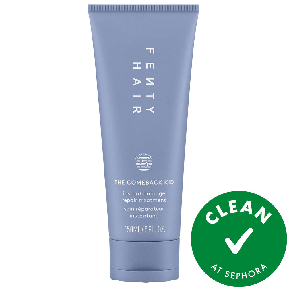Fenty Beauty by Rihanna The Comeback Kid Instant Damage Repair Hair Treatment - Vegan Bond-Building Hair Care for Damaged Hair Fenty Beauty Instant Damage Repair Hair Treatment - Vegan & Cruelty-Free hair treatment, damage repair, bond-building treatment, vegan hair care, gluten-free hair products, cruelty-free cosmetics, hair repair, hair damage, hair care, Fenty Beauty, Rihanna, instant damage repair, pro-grade hair treatment