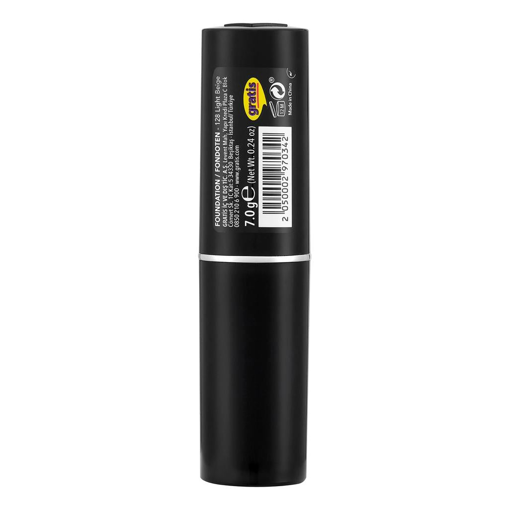 LYKD Stick Foundation in 128 Light Beige for Smooth Coverage
