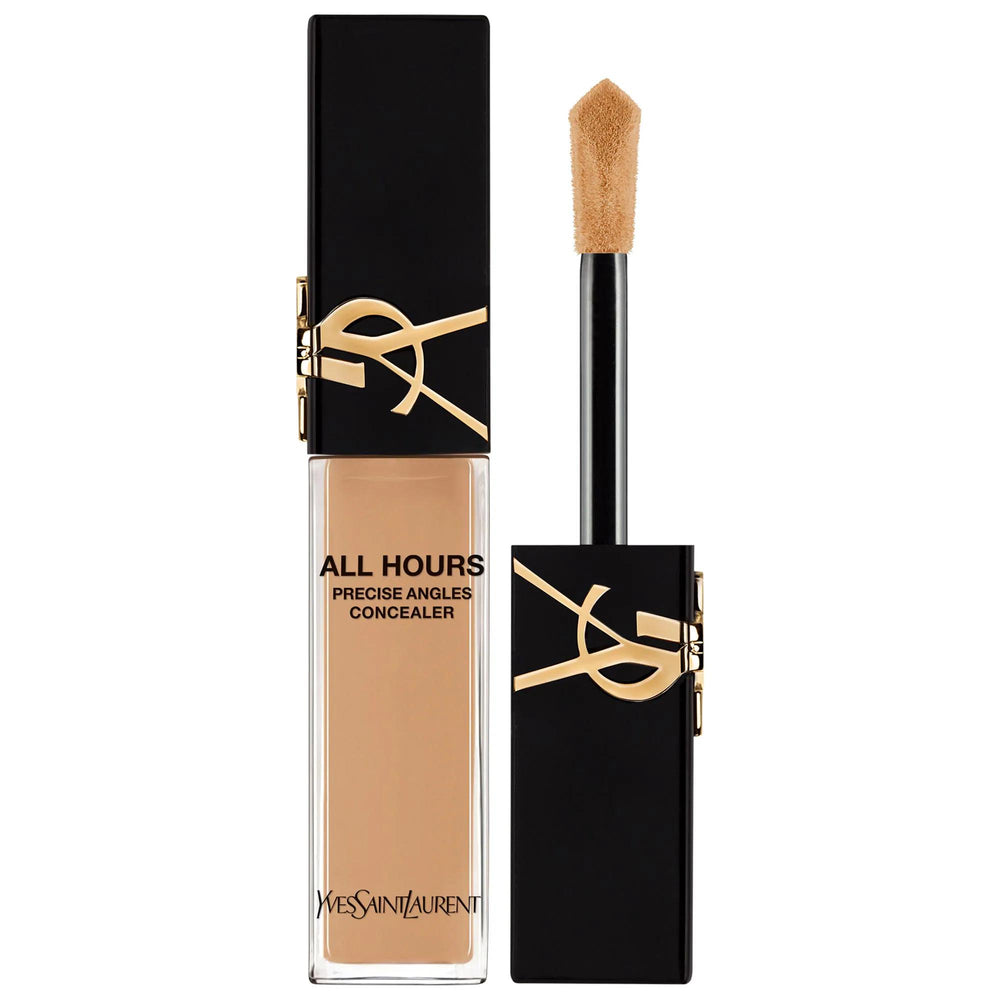 Yves Saint Laurent All Hours Concealer: Full Coverage, Creaseless Matte Finish, 24H Wear, Hydrating, Precise Applicator - Banish Imperfections! Yves Saint Laurent Concealer: Full Coverage, Matte, 24H Wear full coverage concealer, long-wearing concealer, matte finish concealer, creaseless concealer, hydrating concealer, precise applicator concealer, caffeine concealer, jasmine concealer, best full coverage concealer, natural matte concealer, concealer, makeup, face makeup, blemishes, dark circles, imperfecti