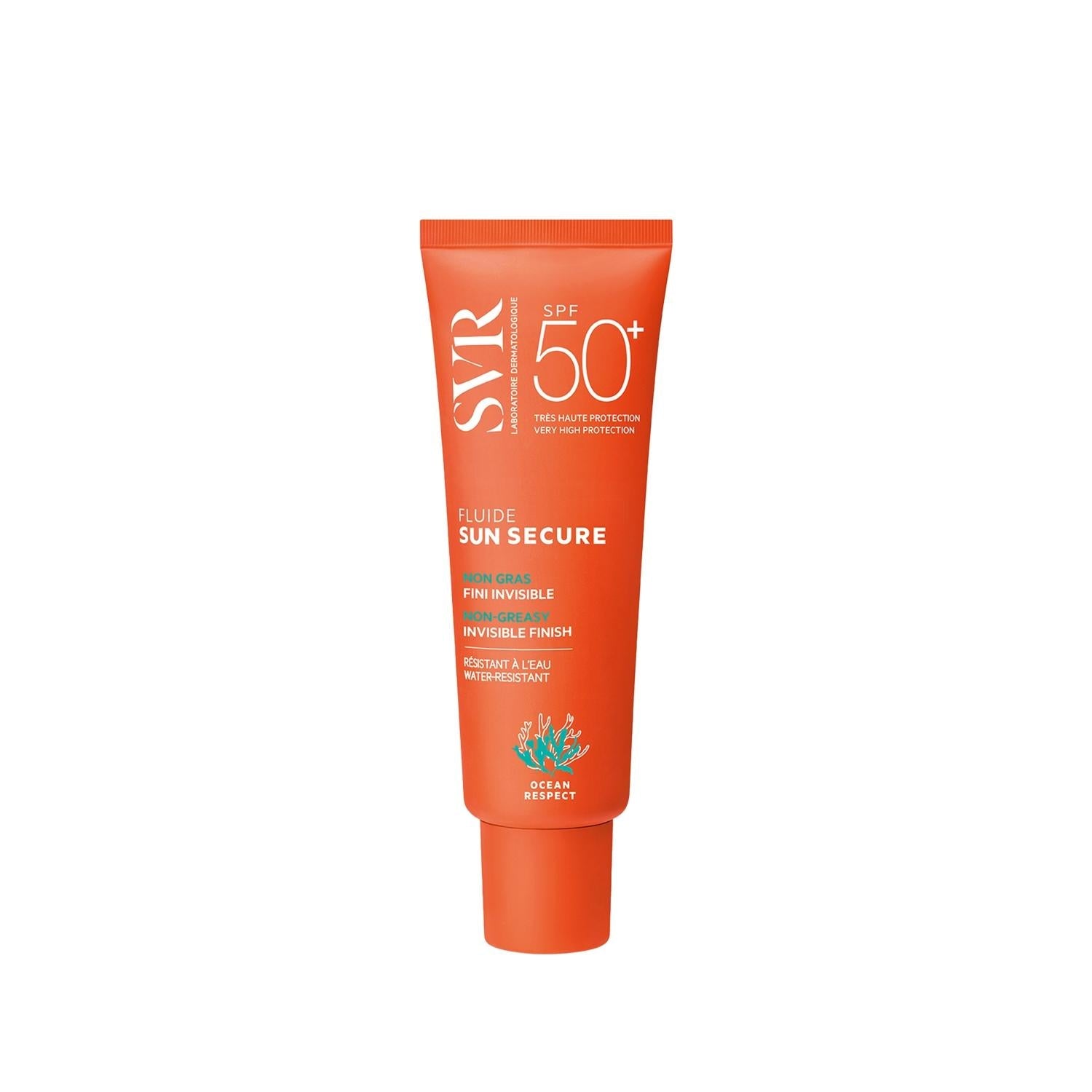 SVR Sun Secure Fluide SPF50+ Sunscreen Lotion - Water Resistant, Non-Greasy, Chemical-Free Protection - image 2