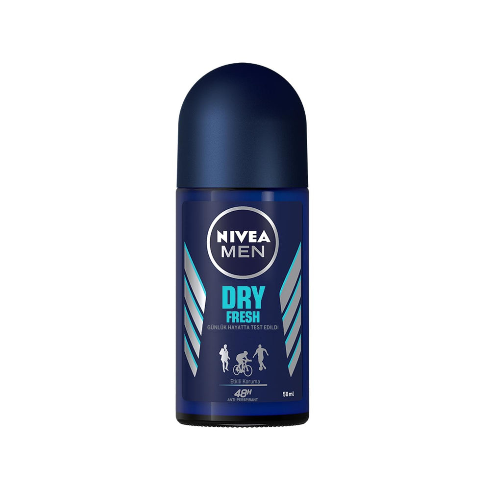 Nivea Men Dry Fresh Roll-On Deodorant - 50 ml, Antiperspirant for Men with Refreshing Fragrance Nivea Men Dry Fresh Roll-On Deodorant 50 ml Nivea Men Deodorant, Dry Fresh Roll-On, Antiperspirant for Men, Men's Deodorant Roll-On, 50 ml Deodorant, Deodorant Roll-On, Men's Grooming, Personal Hygiene, Freshness, Long-Lasting Protection, Masculine Fragrance, Easy Application, Nivea, Roll-On Deodorant, Men's Care