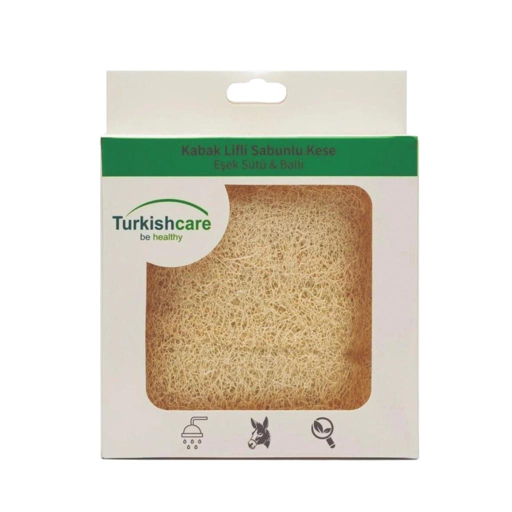 Turkishcare Donkey Milk &amp; Honey Luffa Soap for Smooth Skin