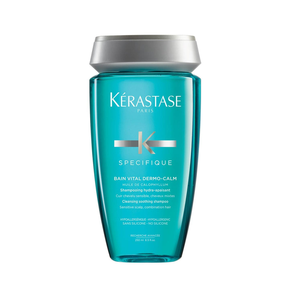 Kerastase Specifique Bain Vital Dermocalm Anti-Sensitivity Shampoo for Oily Hair - Gentle Scalp Care & Cleansing - - Shampoo