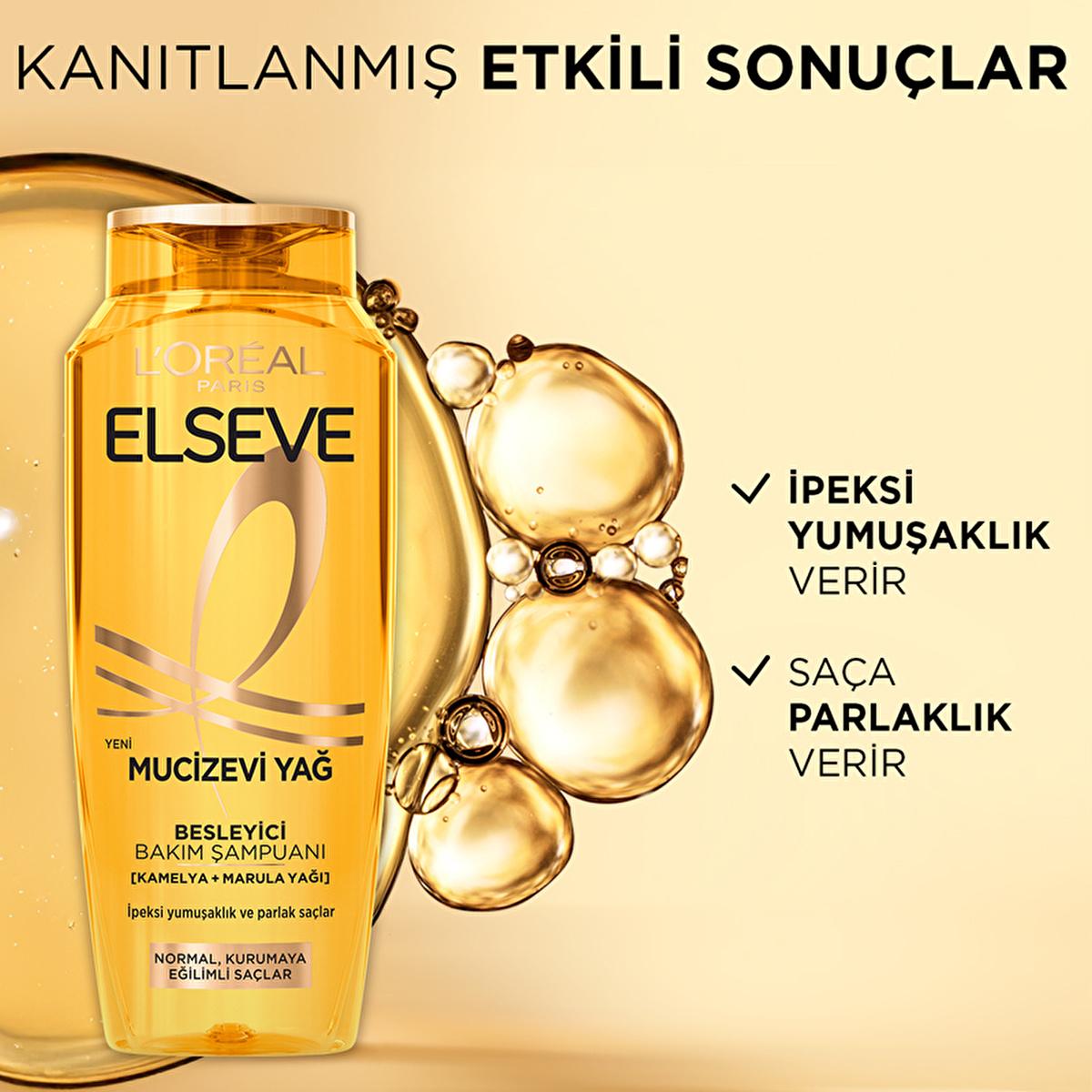 L&#39;Oreal Paris Elseve: Nourishing Hair Shampoo for Dry Hair - Intense Moisture, Shine &amp; 8-Week Nourishment with Kamelya &amp; Marula Oils L&#39;Oreal Elseve: Nourishing Shampoo for Dry, Shiny Hair hair shampoo, nourishing shampoo, dry hair shampoo, shampoo for dry hair, Elseve shampoo, Kamelya Yağı shampoo, Marula Yağı shampoo, hair shine shampoo, moisturizing shampoo, Loreal Paris shampoo, hair care, dry hair, damaged hair, shine, moisture, Kamelya Oil, Marula Oil, healthy hair, beauty, hair treatment, women&#39;s hair