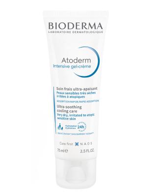 Bioderma Atoderm Intensive Gel Creme - 75ml Moisturizing Cream for Dry & Sensitive Skin - Face Cream