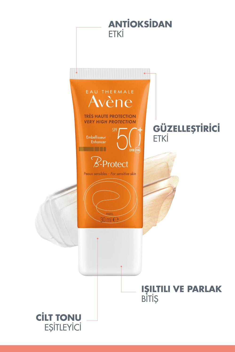Avene B-Protect SPF 50+ Sunscreen for Sensitive Skin - Evens Skin Tone, Soothing Effects - 1.01 fl oz Avene B-Protect SPF 50+ Sunscreen for Sensitive Skin SPF 50+ sunscreen, sensitive skin sunscreen, Avene sunscreen, evening out skin tone sunscreen, anti-aging sun protection, sunscreen for sensitive skin, Avene B-Protect, high SPF sunscreen, soothing sunscreen, beautifying sunscreen, broad-spectrum UVA/UVB protection, non-greasy sunscreen, daily sunscreen, skincare, sun protection, cosmetic, dermatologicall
