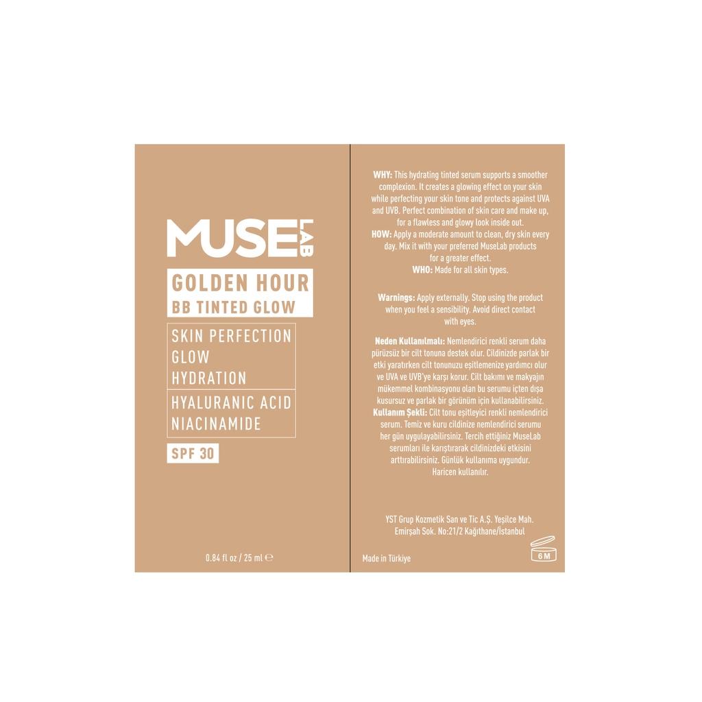 Muse Lab Golden Hour Tinted SPF30 BB Cream 25 ml