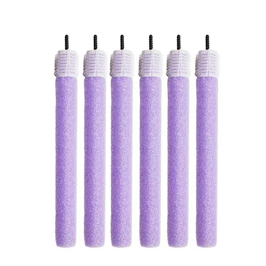 Nascita Flexible Clip-In Hair Rollers for Heatless Curls 6 Pack
