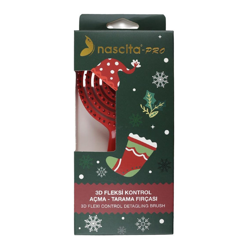 Nascita 3D Flex Holiday Edition Hair Brush for Detangling
