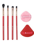 Nascita 4-Piece Makeup Brush & 2-Piece Puff Set 164