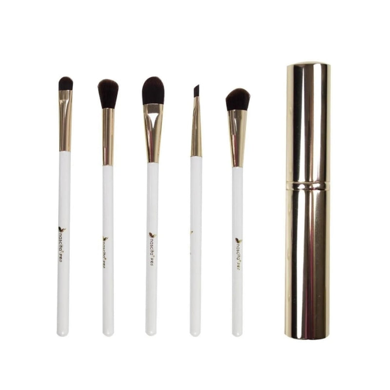 Nascita 5-Piece Travel Makeup Brush Set S143 for Eye &amp; Face