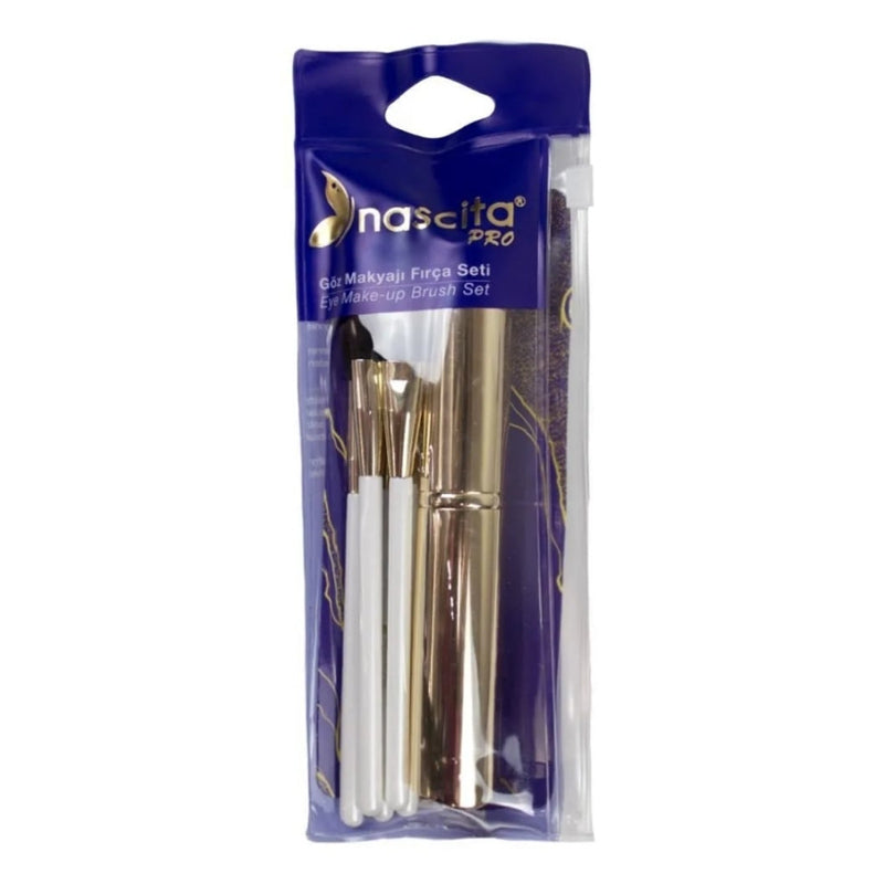 Nascita 5-Piece Travel Makeup Brush Set S143 for Eye &amp; Face