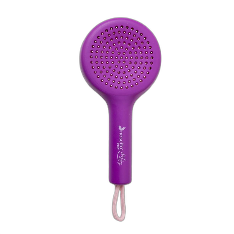 Nascita Pop-Up Hair Brush with Mirror in Pink
