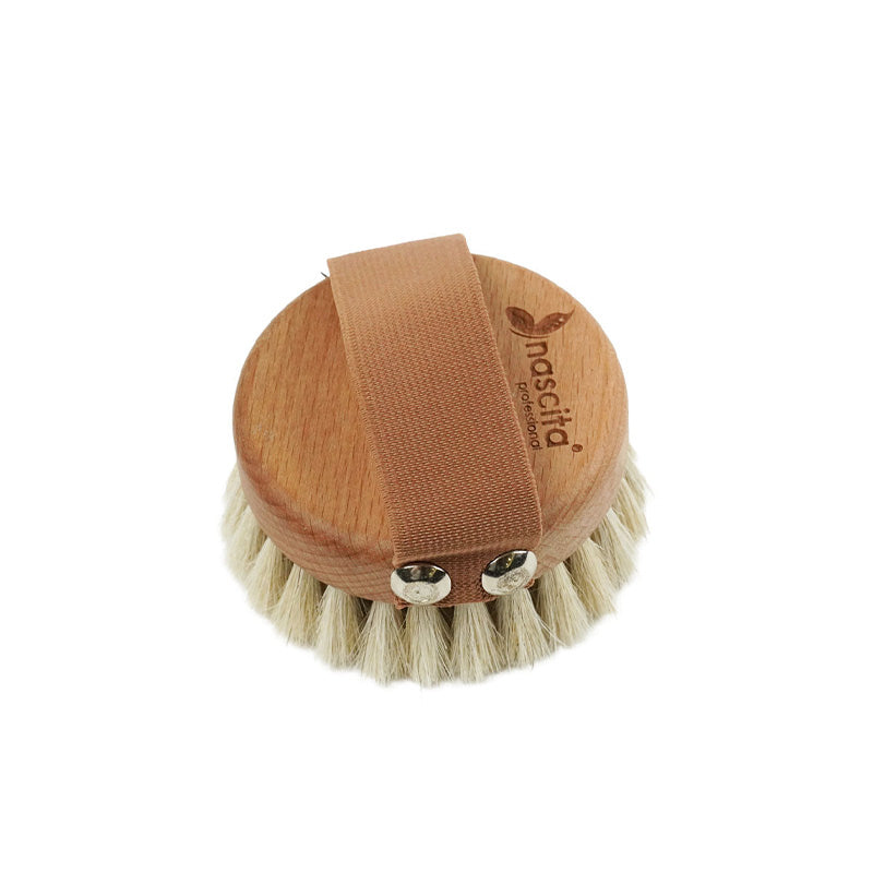 Nascita Natural Horse Hair Body Brush for Smooth Skin