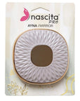 Nascita Portable Pocket Mirror in Pink 9cm