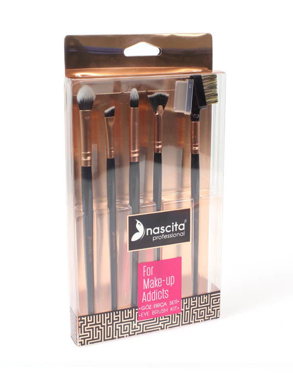Nascita Brush Make-up Addicts Eye Brush Set 5 Pieces