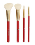 Nascita Christmas Makeup Brush Set 176 with 4 Essential Brushes