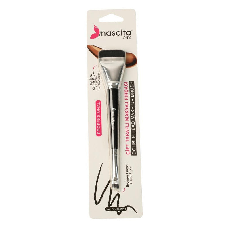 Nascita Dual-Ended Contour & Eyeliner Brush 497