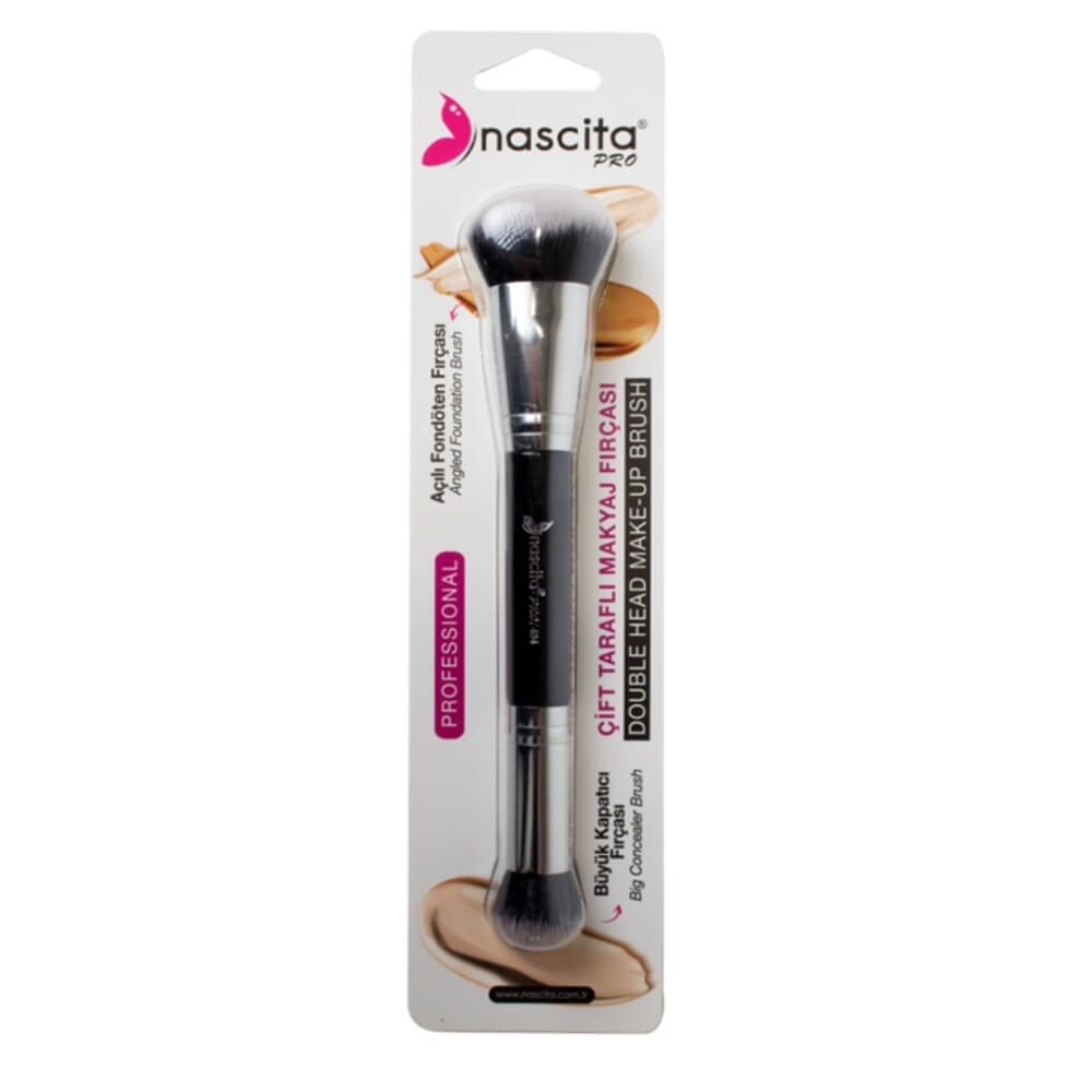Nascita Dual-Ended Angled Foundation &amp; Concealer Brush