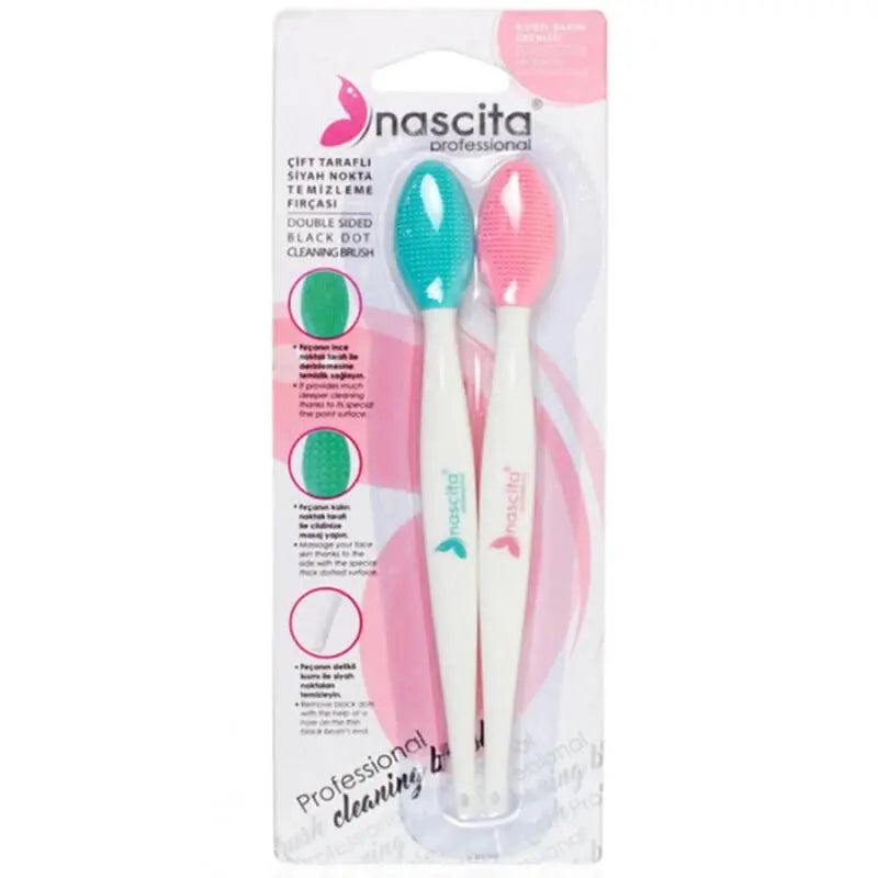 Nascita Double-Sided Facial Cleansing Brush for Pore Care