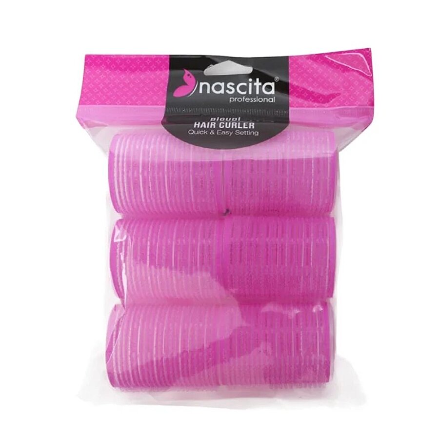 Nascita Self-Grip Hair Rollers for Volume 4cm 6 Pack