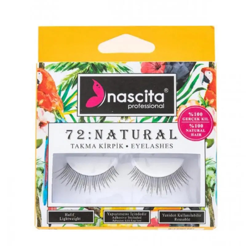 Nascita Natural False Eyelashes No: 000072 for Defined Eyes