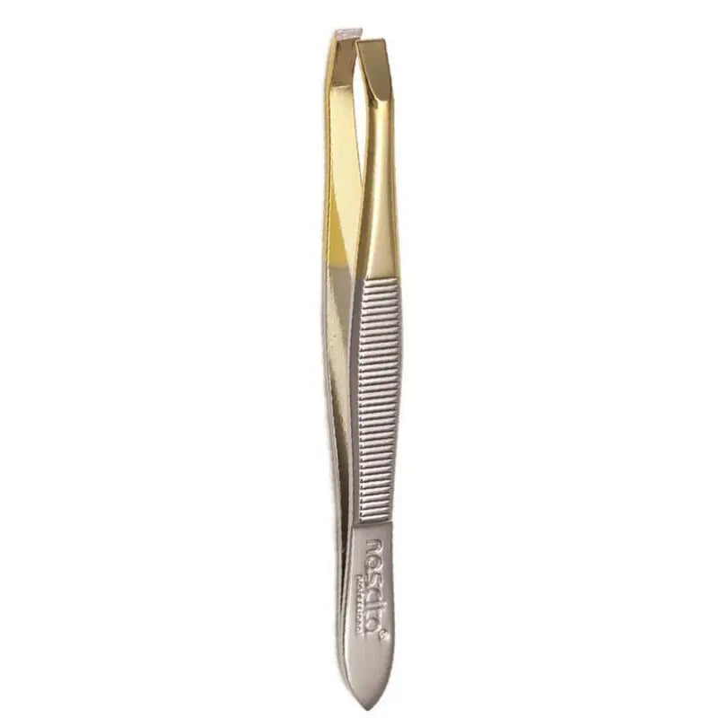 Nascita Flat Tip Tweezers for Brow Shaping 1 pc