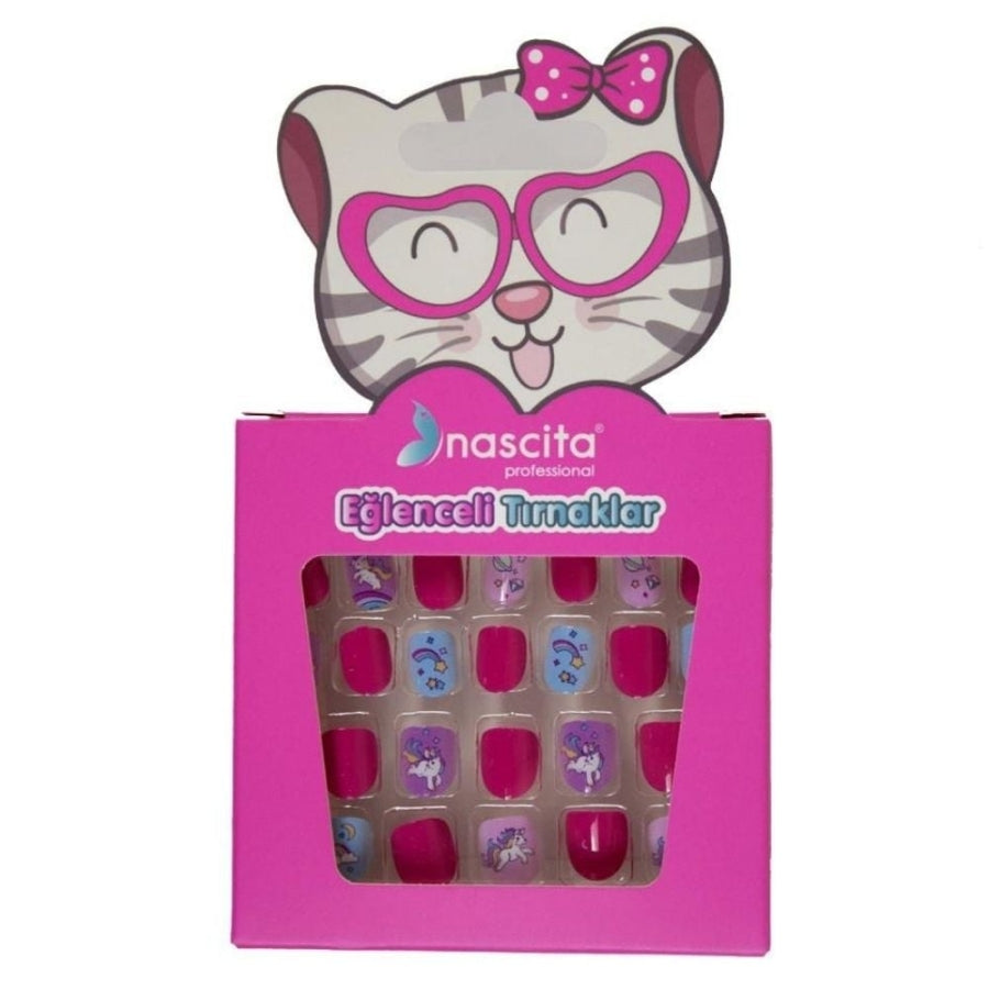 Nascita Fun Nails Press-On Manicure Set 24 Pieces