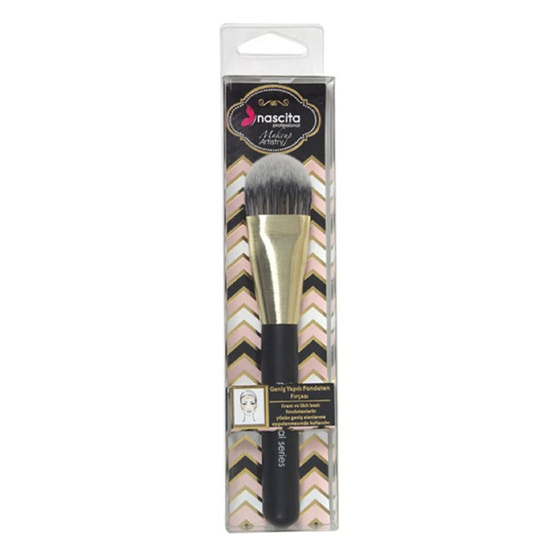 Nascita 114 Wide Foundation Brush for Liquid & Cream 1pc