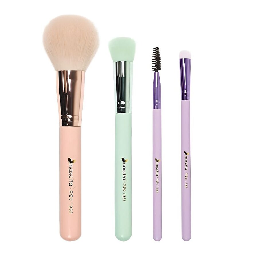 Nascita Daily Makeup Brush Set for Flawless Application 4 Pieces
