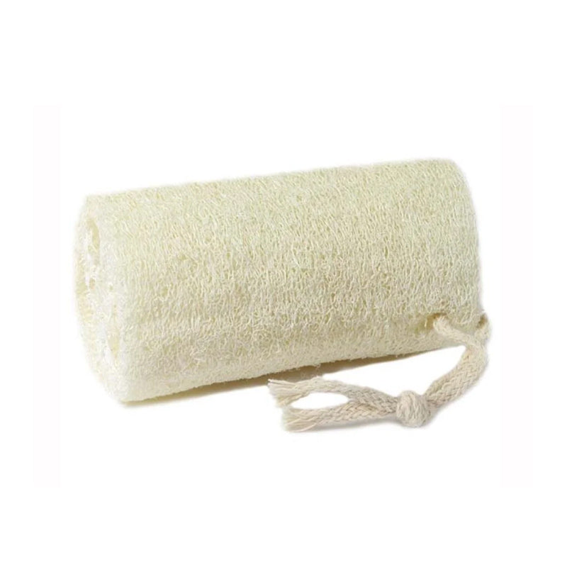 Nascita Natural Loofah Cylinder Exfoliating Bath Sponge