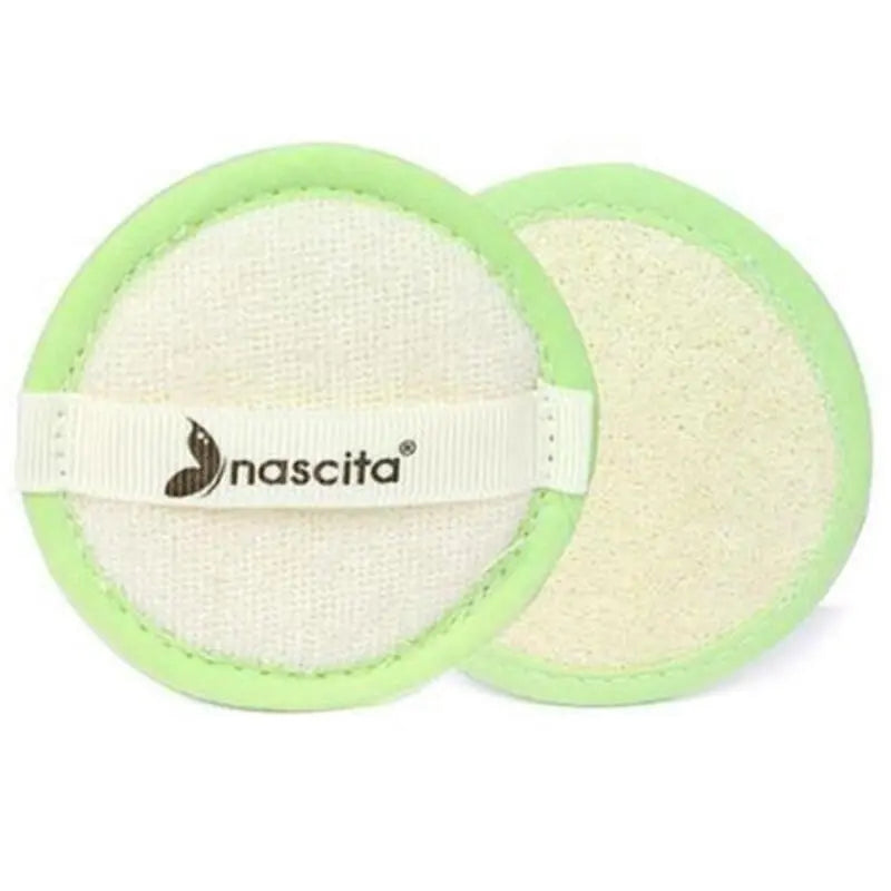 Nascita Loofah Face Pads for Gentle Exfoliation 2-Pack