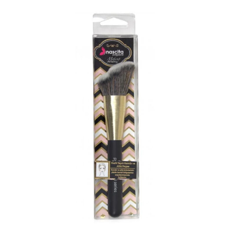 Nascita 0113 Angled Contour and Blush Brush for Face Shaping