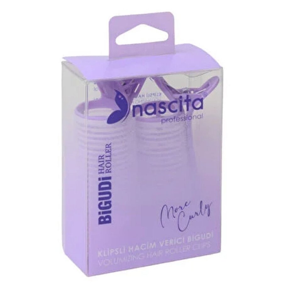 Nascita Clip-On Volumizing Hair Rollers for Instant Lift 2 Count